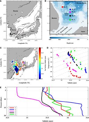 Physical Process Controlling the Surface Bacterial Community Composition in the Ulleung Basin of East Sea